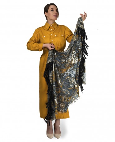 Палантин Унисекс W.FR240-PERSE/GRIS